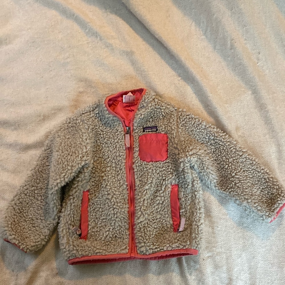 Patagonia kids fleece jacket